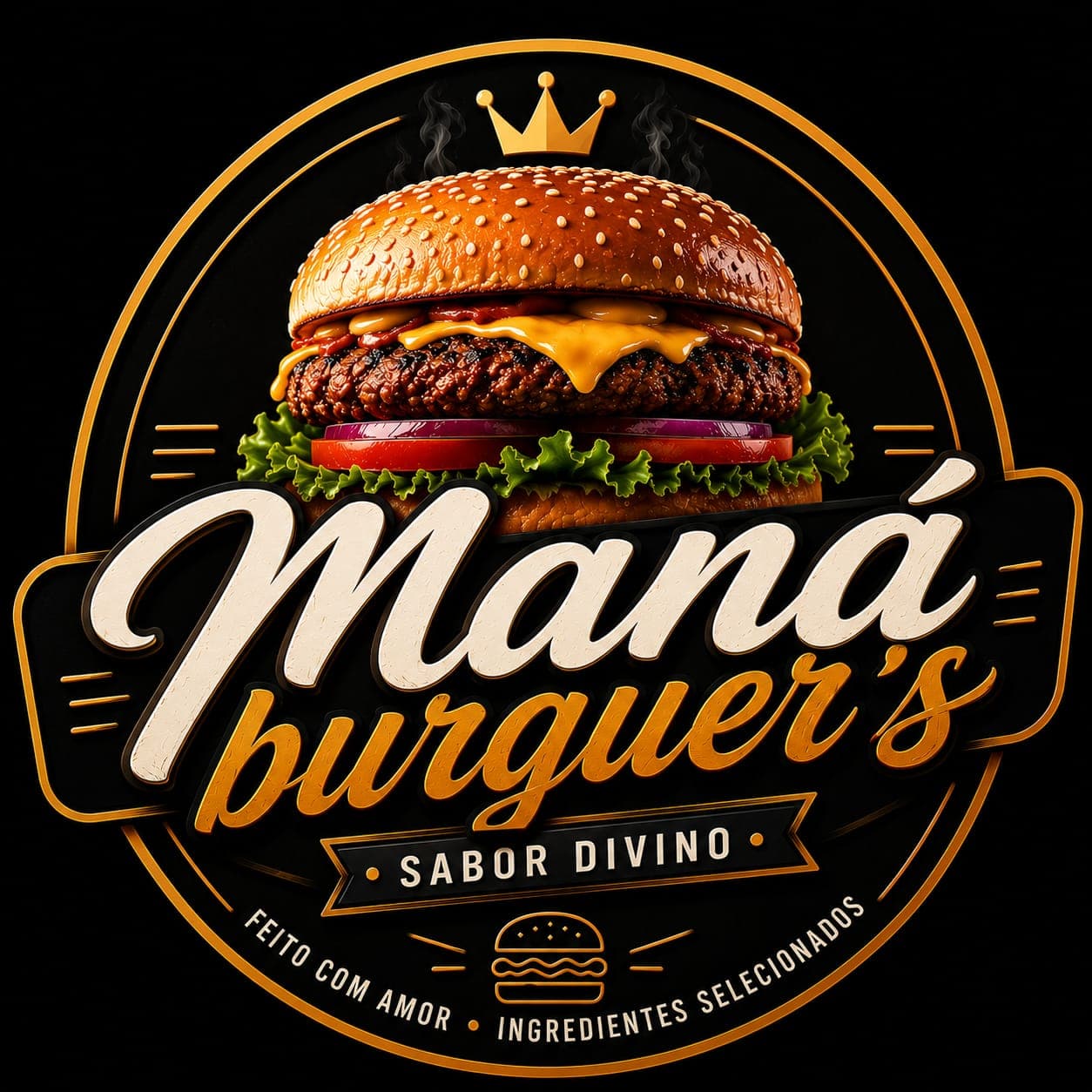 Maná Burguers - Sabor Divino